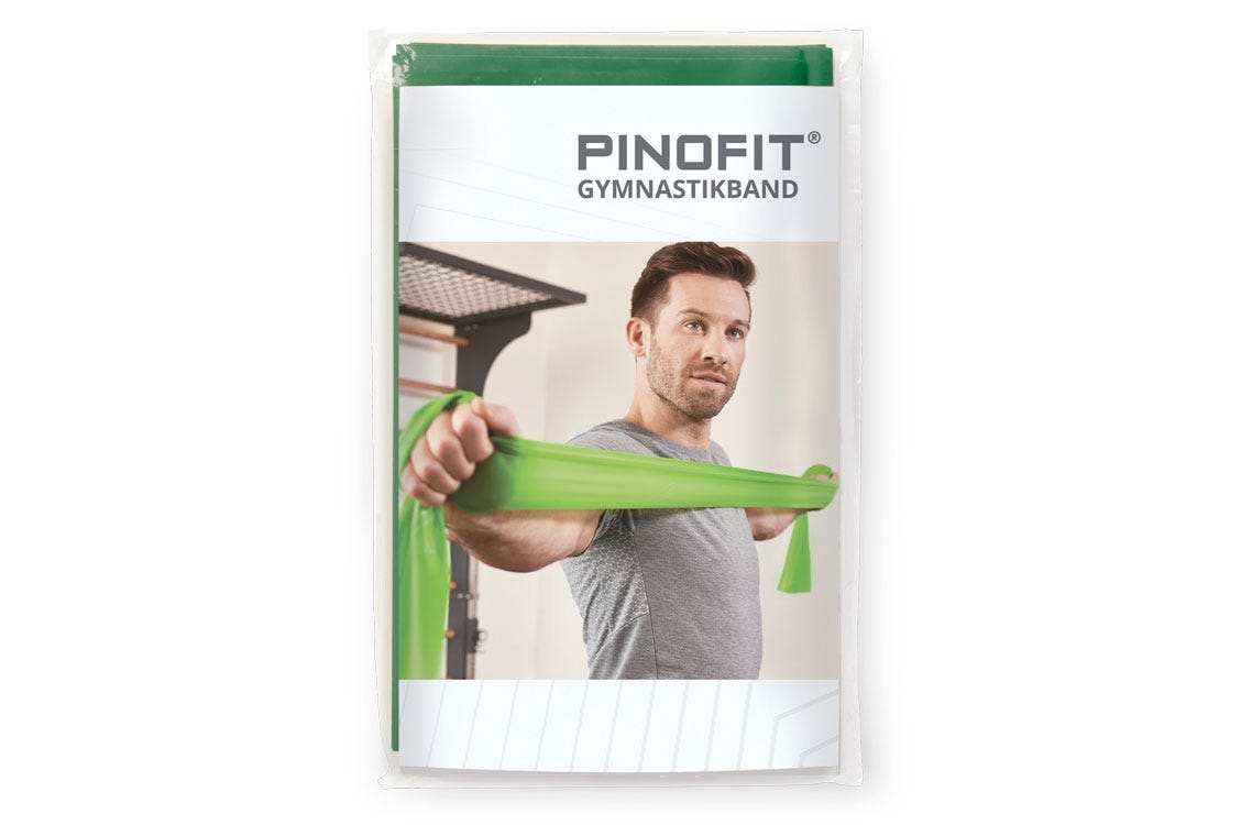 PinoFit® Grün/Stark (2m) - Gymnastikband – 360° Sport+Therapie Shop