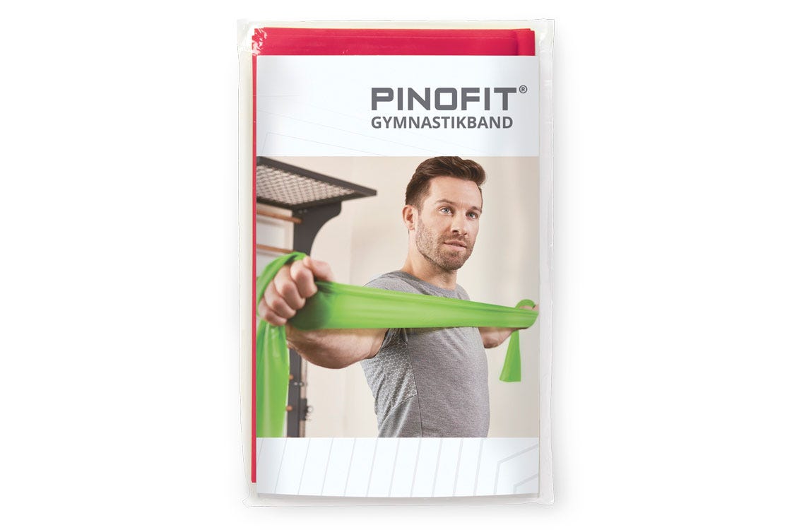 PinoFit® Rot/Mittel (2m) - Gymnastikband